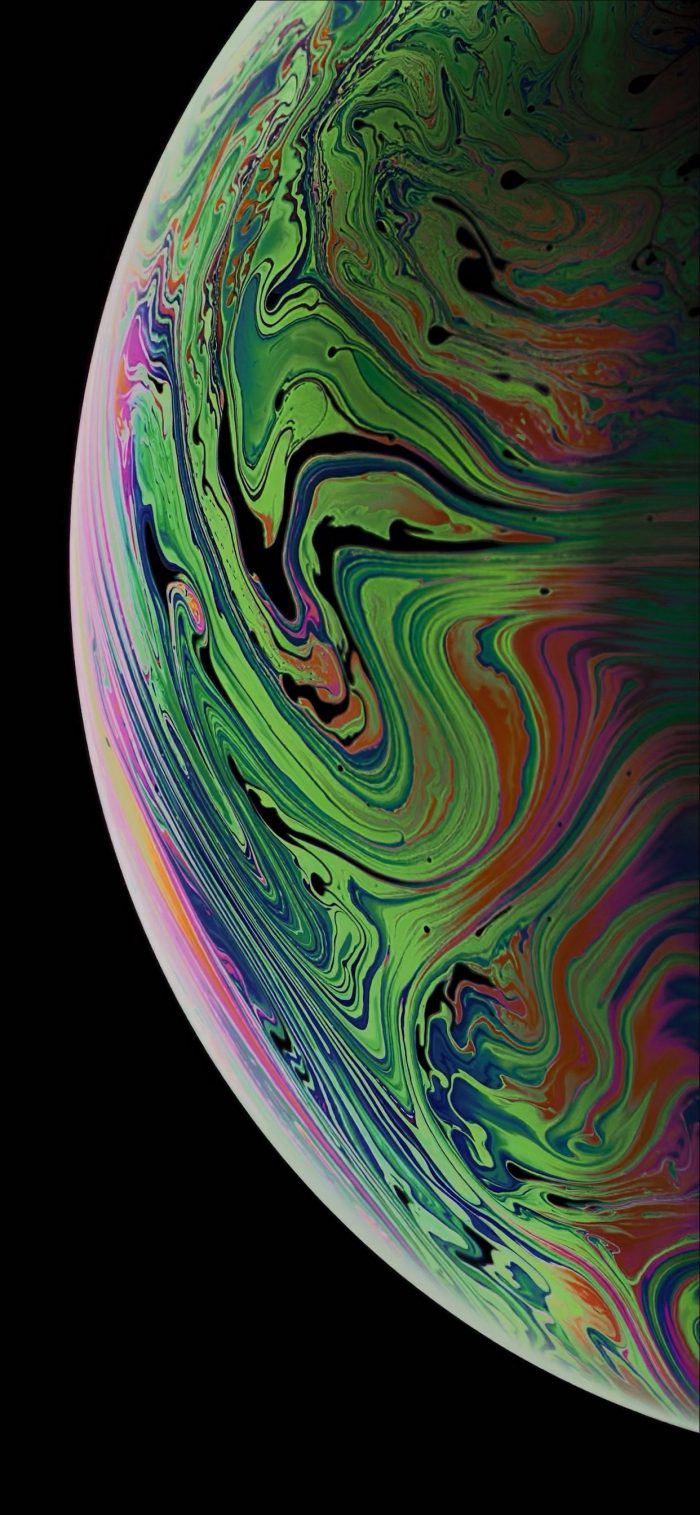 iphone xs max lock screen size