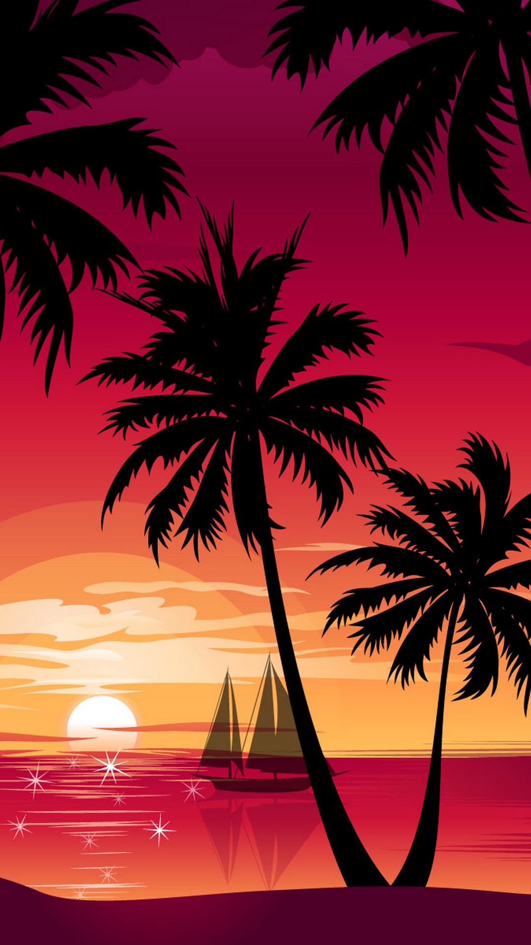 Sunset iPhone Wallpaper in HD - Cute iPhone Wallpaper