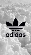 Logo Adidas iPhone Screen Lock Wallpaper