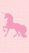 Cute Girly Unicorn iPhone Wallpaper in HD