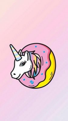 Cute Unicorn iPhone Wallpaper Design With high-resolution 1080X1920 pixel. You can set as wallpaper for Apple iPhone X, XS Max, XR, 8, 7, 6, SE, iPad. Enjoy and share your favorite HD wallpapers and background images