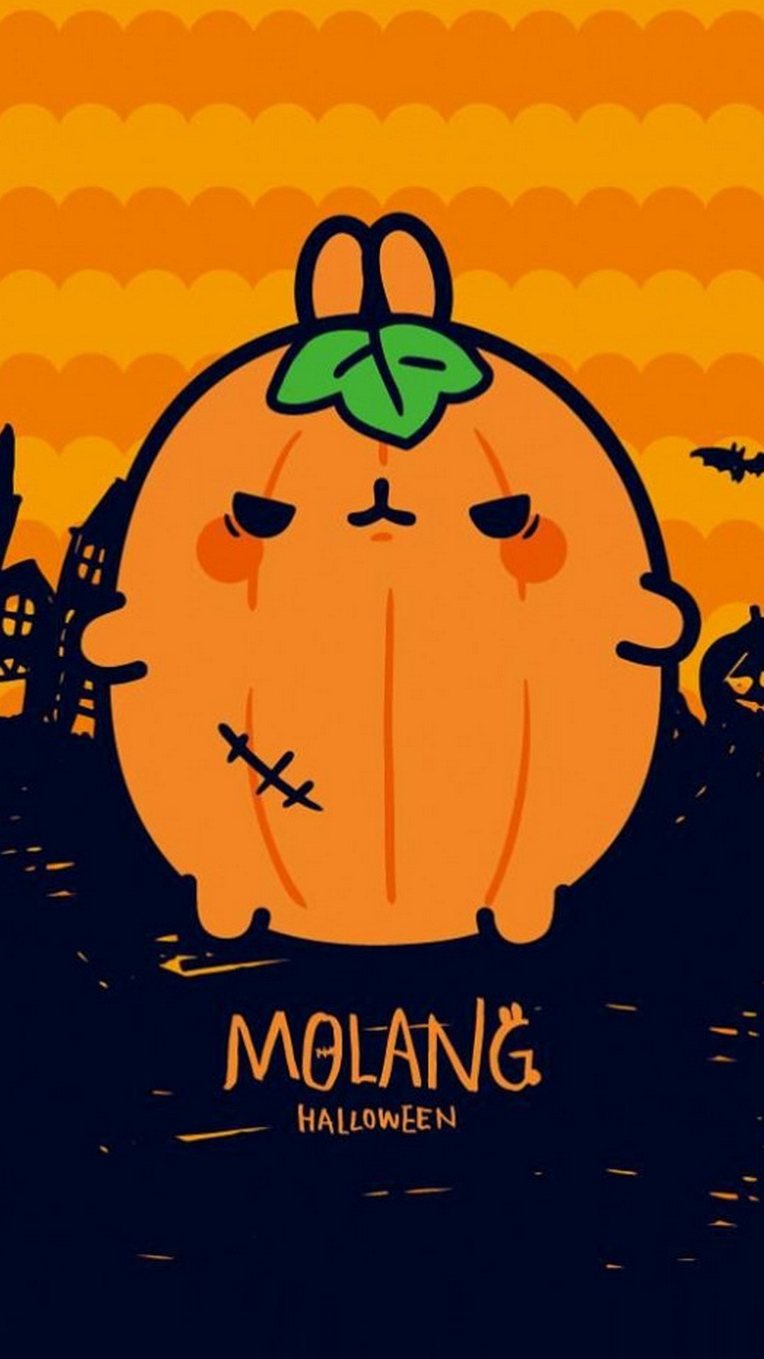 Cute Halloween iPhone Wallpaper Tumblr with high-resolution 1080x1920 pixel. You can set as wallpaper for Apple iPhone X, XS Max, XR, 8, 7, 6, SE, iPad. Enjoy and share your favorite HD wallpapers and background images