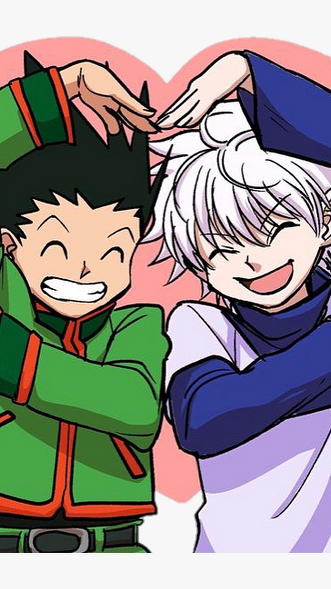 Gon And Killua iPhone Home Screen Wallpaper With high-resolution 1080X1920 pixel. You can set as wallpaper for Apple iPhone X, XS Max, XR, 8, 7, 6, SE, iPad. Enjoy and share your favorite HD wallpapers and background images