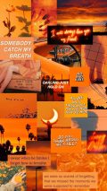 Orange Aesthetic iPhone Backgrounds