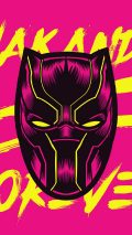 Black Panther iPhone Wallpaper Home Screen