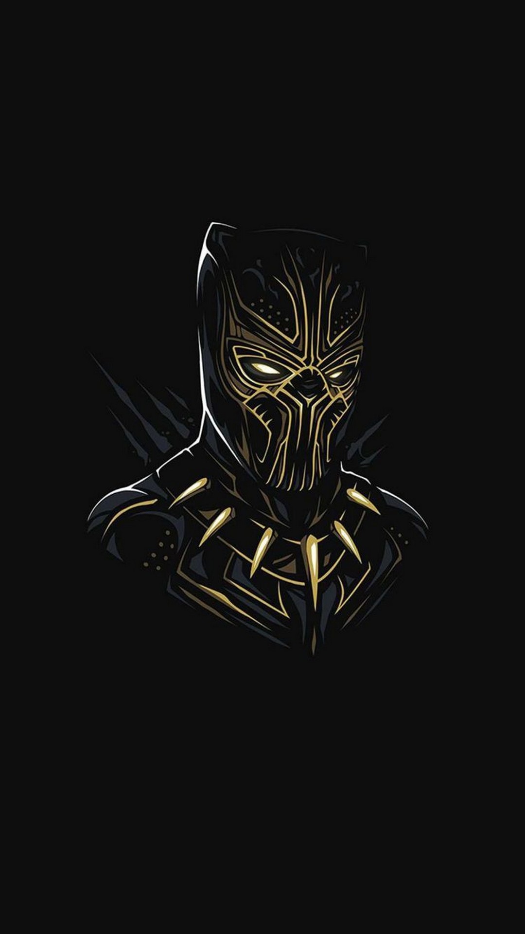 Black Panther iPhone Wallpaper in HD With high-resolution 1080X1920 pixel. You can set as wallpaper for Apple iPhone X, XS Max, XR, 8, 7, 6, SE, iPad. Enjoy and share your favorite HD wallpapers and background images