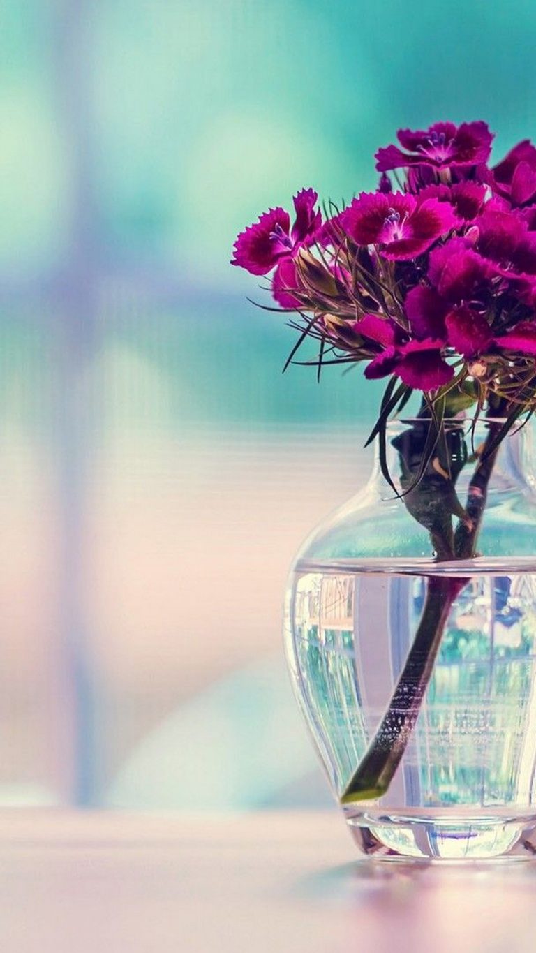 Flowers Purple iPhone Screen Lock Wallpaper Cute iPhone Wallpaper