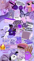Purple Aesthetic iPhone Wallpaper Design